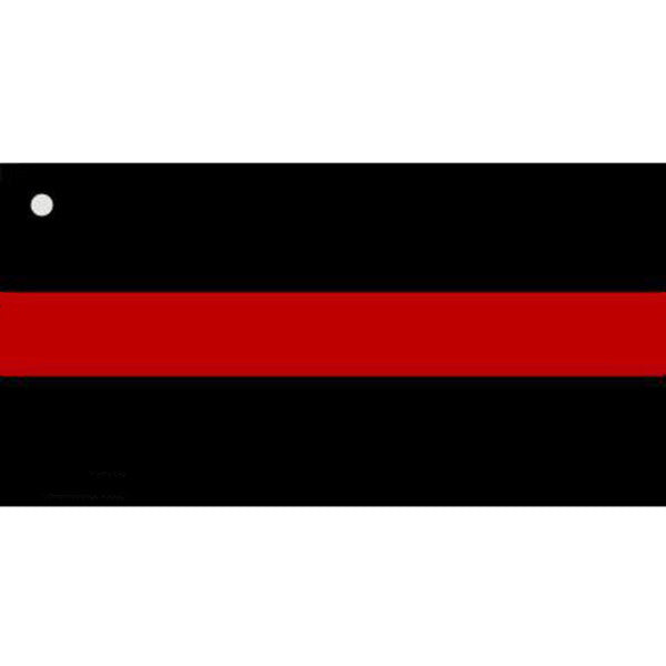 Thin Red Line Key Chain