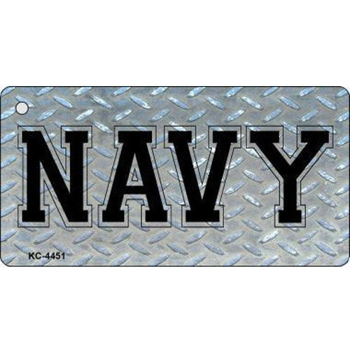 Key Chain US Navy Military Printed Texture Metal Design