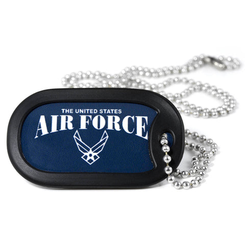 U.S. Air Force Metal Dog Tag Necklace