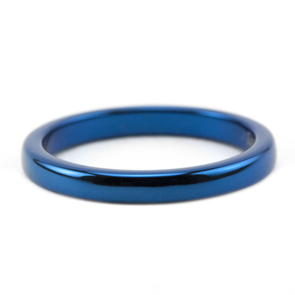 Thin Blue Line 2mm Ring