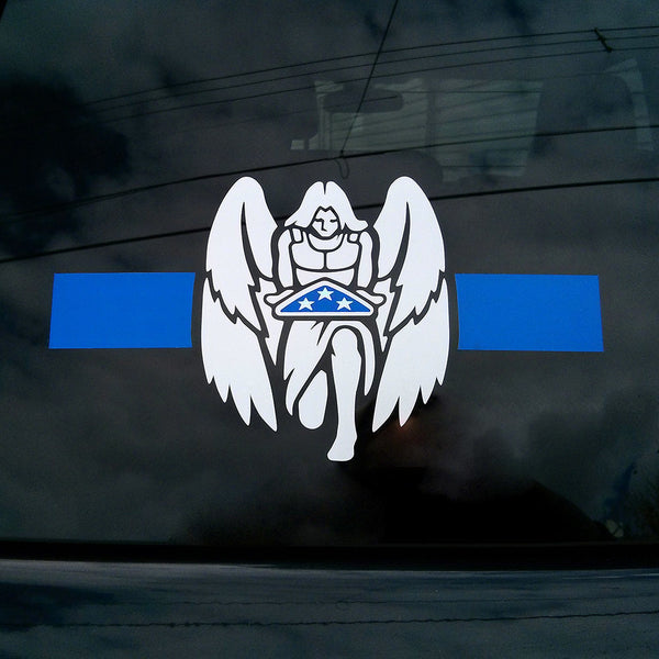 Thin Blue Line LEO Memorial Decal