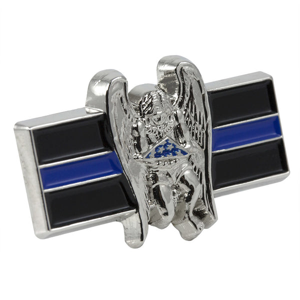 Thin Blue Line LEO Memorial Pin