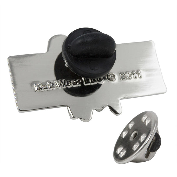 Thin Red Line Firefighter Memorial Pin